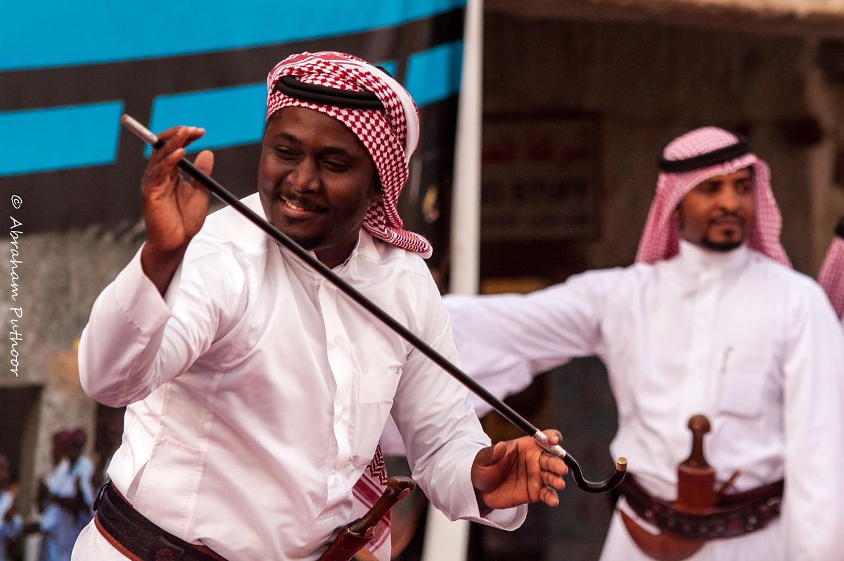 saudi style ardah dance